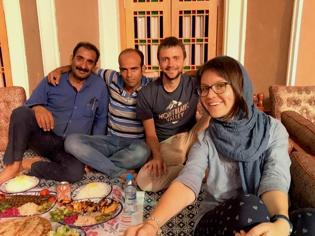 Meeting people in Iran