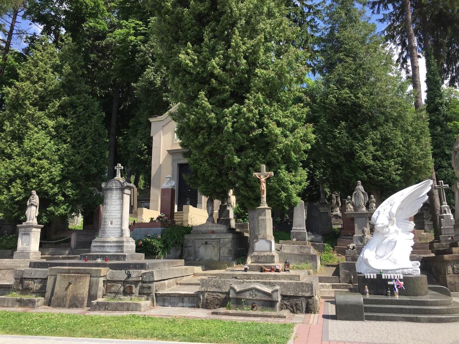 Lychakivski cemetery in Lviv