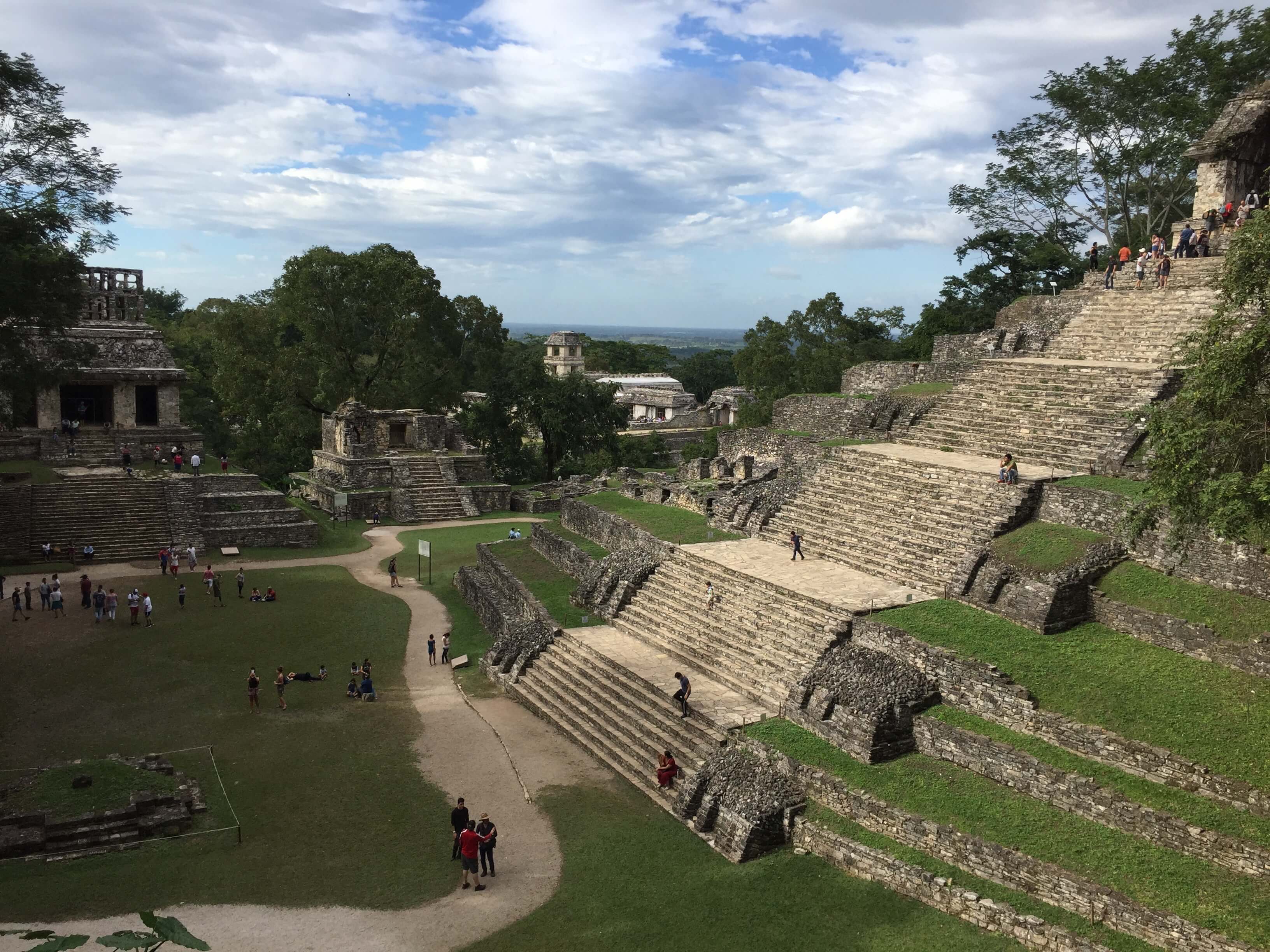 Palenque pyramids